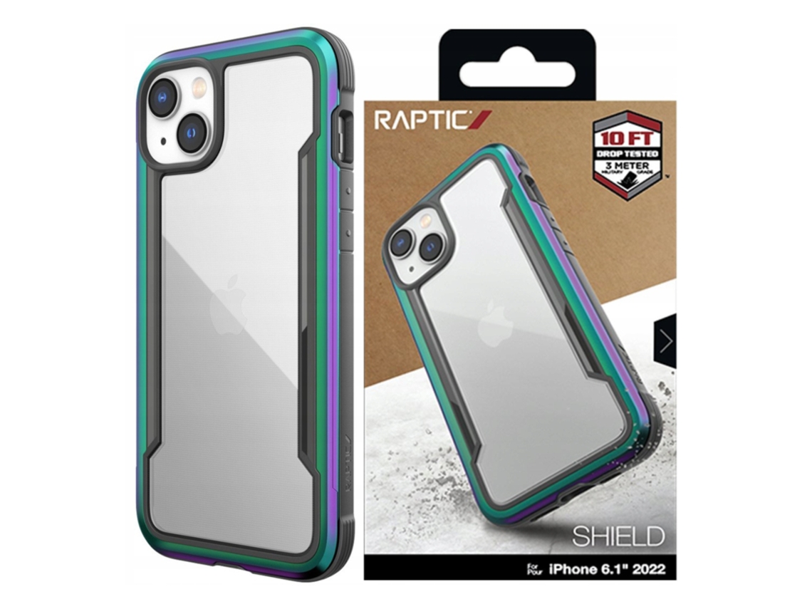 Capa Raptic X-doria Shield Para Iphone 14 Com Design De Armadura Anti-choque