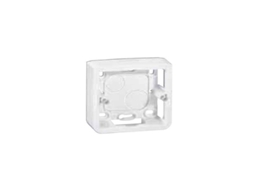 Caixa De Superfície Retangular Mosaico Para Três Módulos Ip20/ik02 124x88x40mm Em Termoplástico Legrand Branco