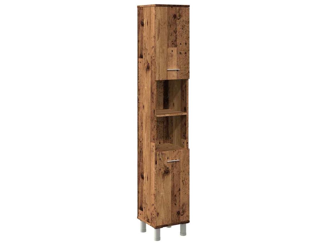 Bathroom Cabinet, Bathroom Cabinets Vidaxl Marrom Madeira Processada (n/a)