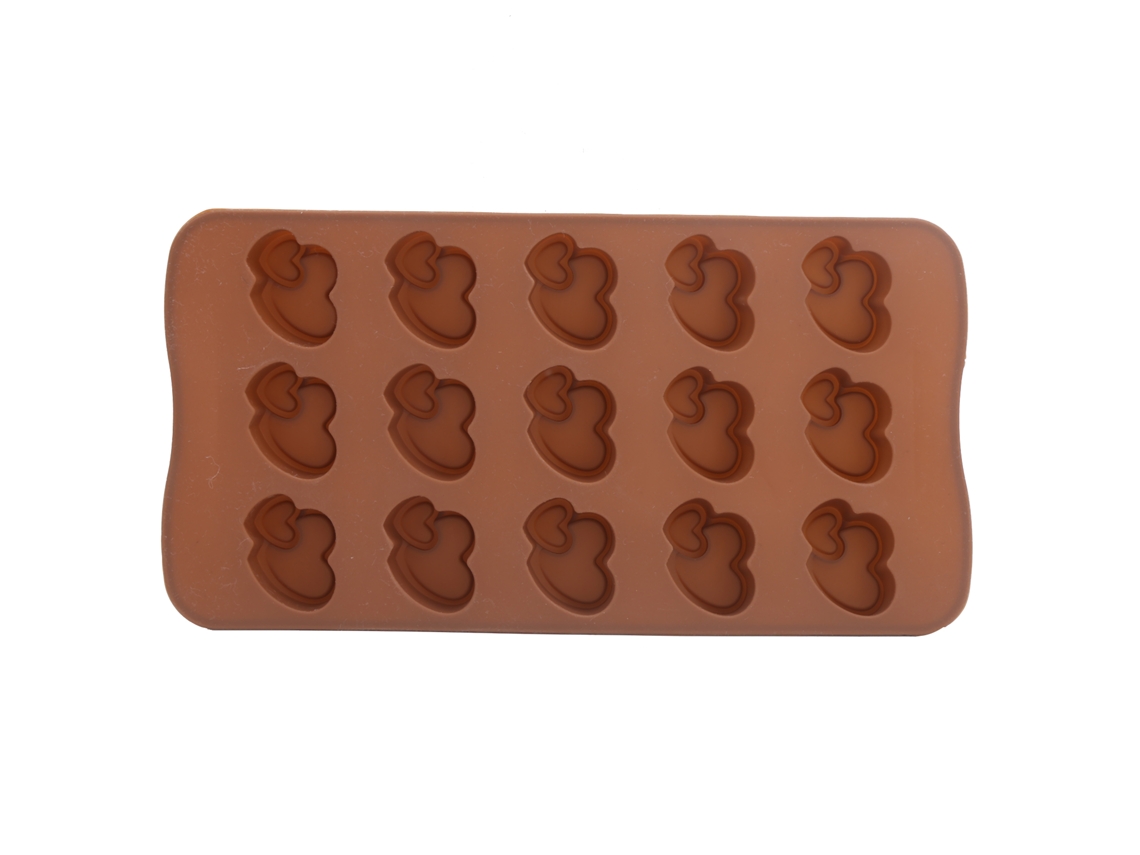 Primerox molde de Silicone Antiaderente para Chocolate Cakes e Doces Diy Forma Coração Ferramenta de Baking