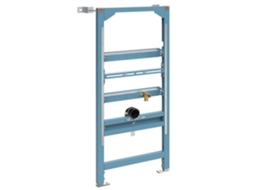Estrutura De Encastrar Para Urinol Suspenso - Aço Anticorrosão - 112 Cm 50 Cm 19 Cm