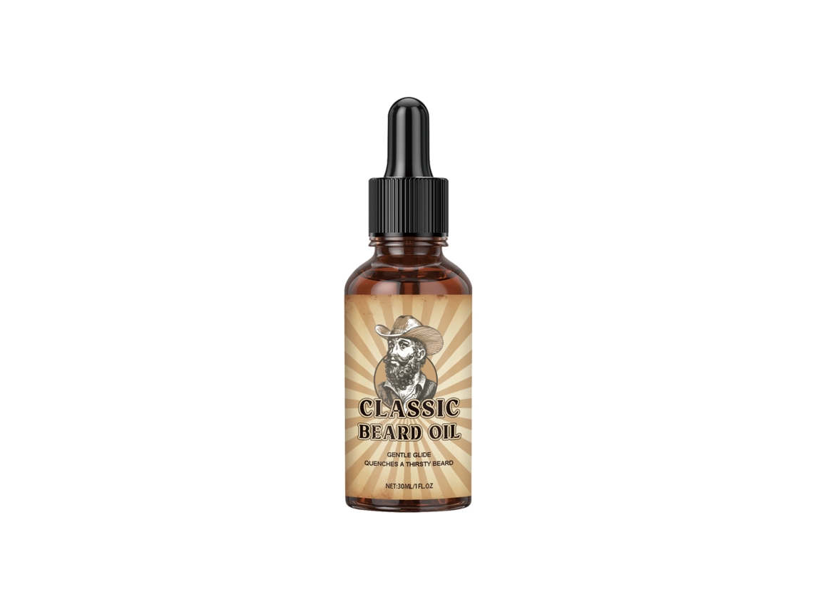 Óleo de Barba LAXISCREED Clássico para uma Barba Mais Saudável, Hidratada e Bem Cuidada