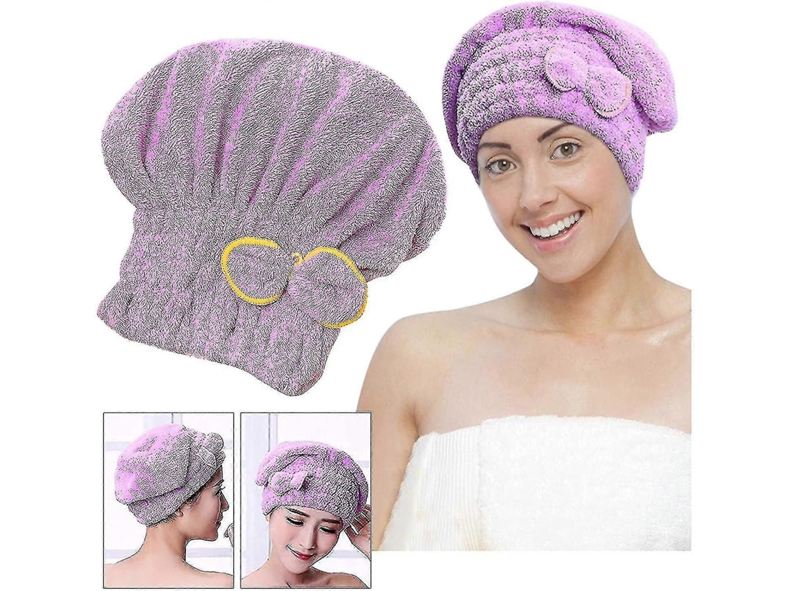 1 Touca para Secador de Cabelo, Touca de Banho Super Macia TAISHENGDA