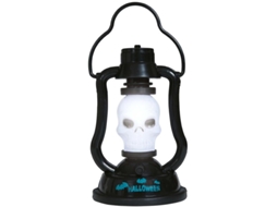 Lanterna Caveira Luz e Som 15 cm