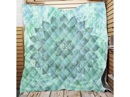 Colcha Acolchoada Fansu Capa de Cama Cobertor para Ar Condicionado Edredom Conjunto Estampada Sofá com Criança