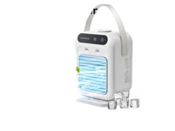 Laxiscreed Ventilador De Mesa Com Arrefecimento, Humidificador, Gelo E Conexão Usb