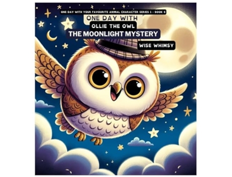 Livro One Day with Ollie the Owl The Moonlight Mystery de Wise Whimsy (Inglês)