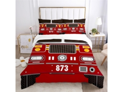 Conjunto de Cama Infantil em Microfibra Fronha 140x200 Cm