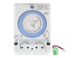 Timer Mecânico Automático 24 horas para aquecedores e criação 100-240VAC | S/MARCA