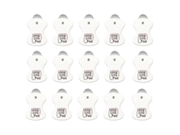 20 Peças Compatíveis Com Placas De Substituição Da Unidade Omron Tens Placas Reutilizáveis ​​10 Par Hy Aquaforge