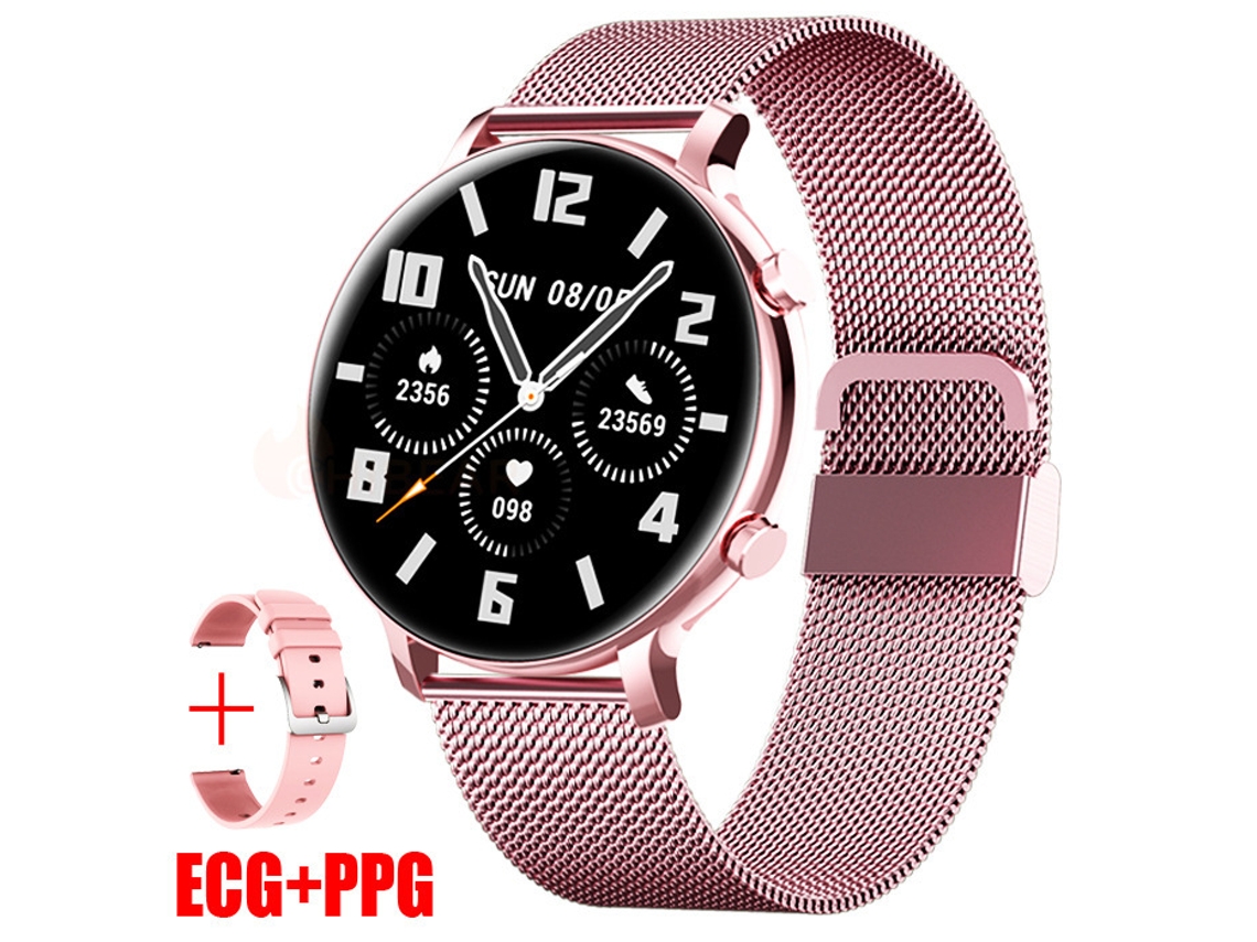 SHAH ARPAN Hw36 Smart Watch Bluetooth Chamada Malha de Monitoramento de Saúde Rosa