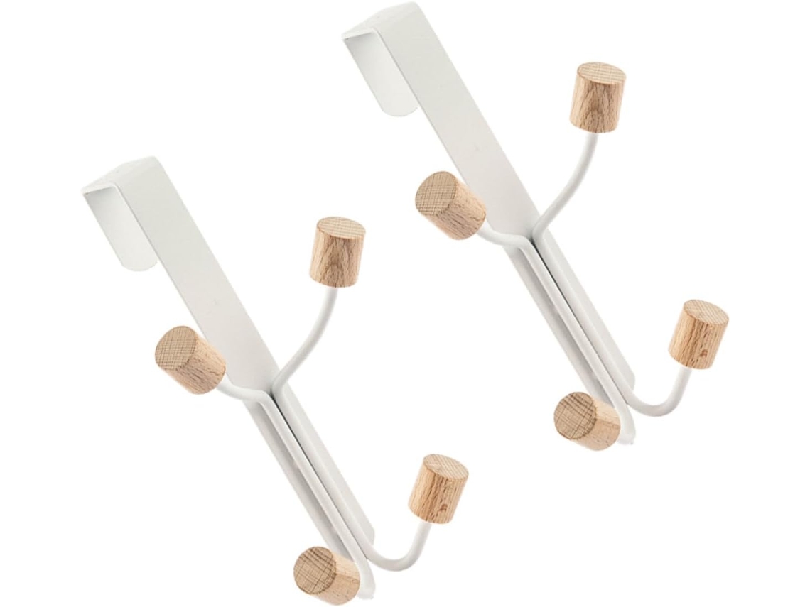 Conjunto de 2 Ganchos para Chapéu para Porta, Sem Necessidade de Furar, Resistentes e À Prova de Arranhões, para Banheiro. SFUSHOS