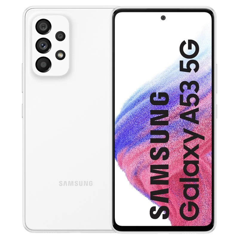 Smartphone SAMSUNG Galaxy A53 5G 128Gb A536B Ds Branco (Recondicionado Sinais de Uso)