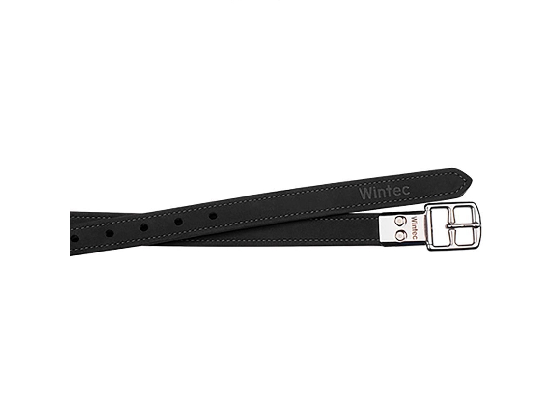 Fivela Estribos de Couro Pro Preto 160 Cmwintec