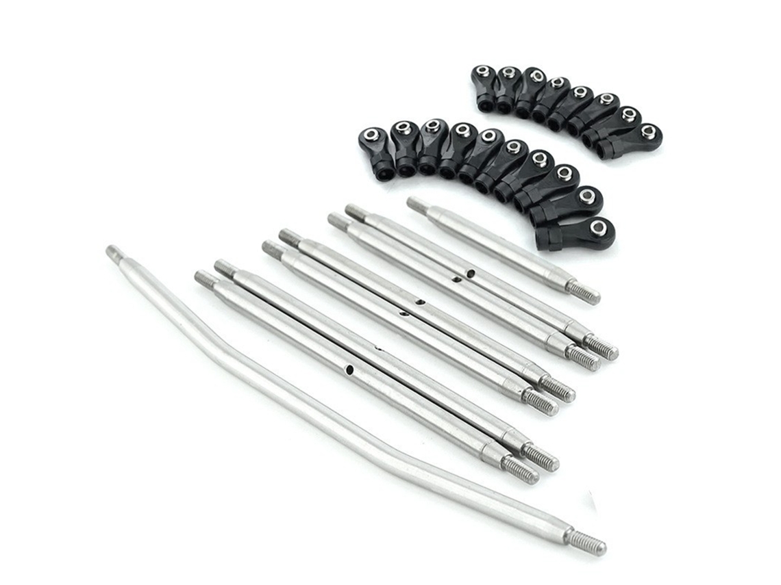 Mali pino de Ligação de Aço Inoxidável para Carro Controle Remoto Axial Rbx10 Ryft 1/10 Cabeça de Bola