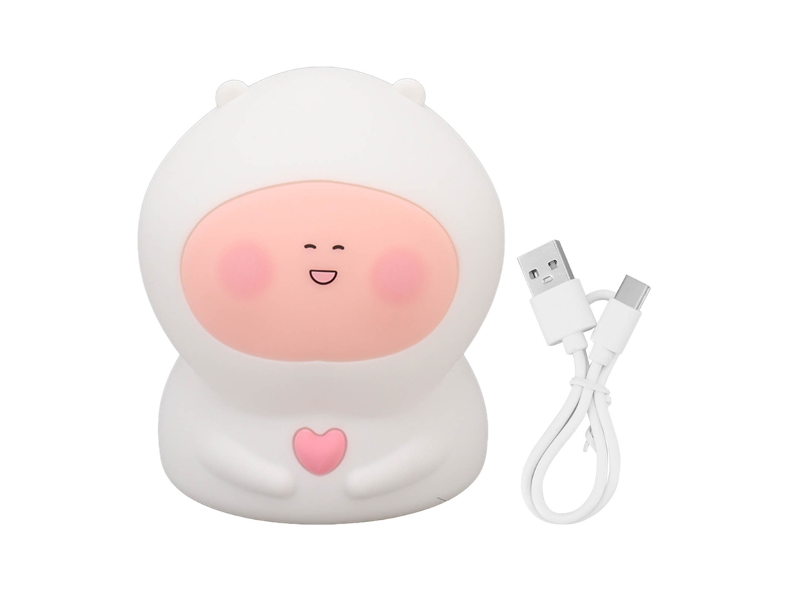 Letreiro Neón Alienígena Led Pvc Rosa e Branco