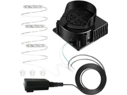 Ventilador de Substituição para Colchões Infláveis, Bomba Portátil, Boias, Casas, Aspiradores Pó, CHABERLU
