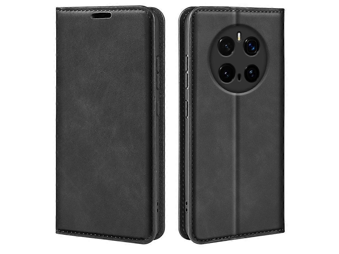 Capa De Celular De Couro Com Sucção Magnética Retro-skin