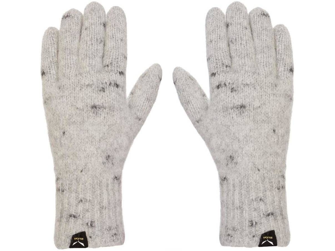 Luvas para Mulher SALEWA Walk Wool Cinzento para Montanha (XL)