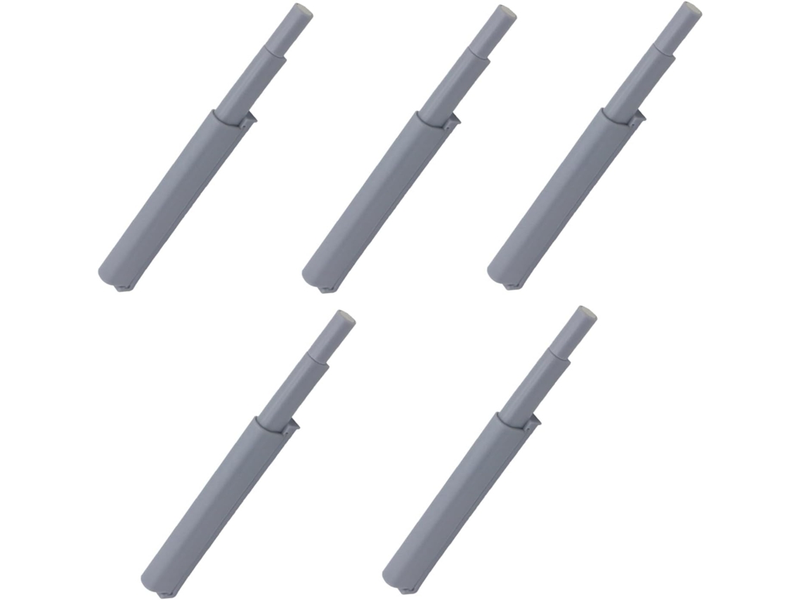 Packove Conjunto De 5 Dobradiças Magnéticas Autofechadas Para Portas Armário, Em Abs, Com Design Elegante, Para