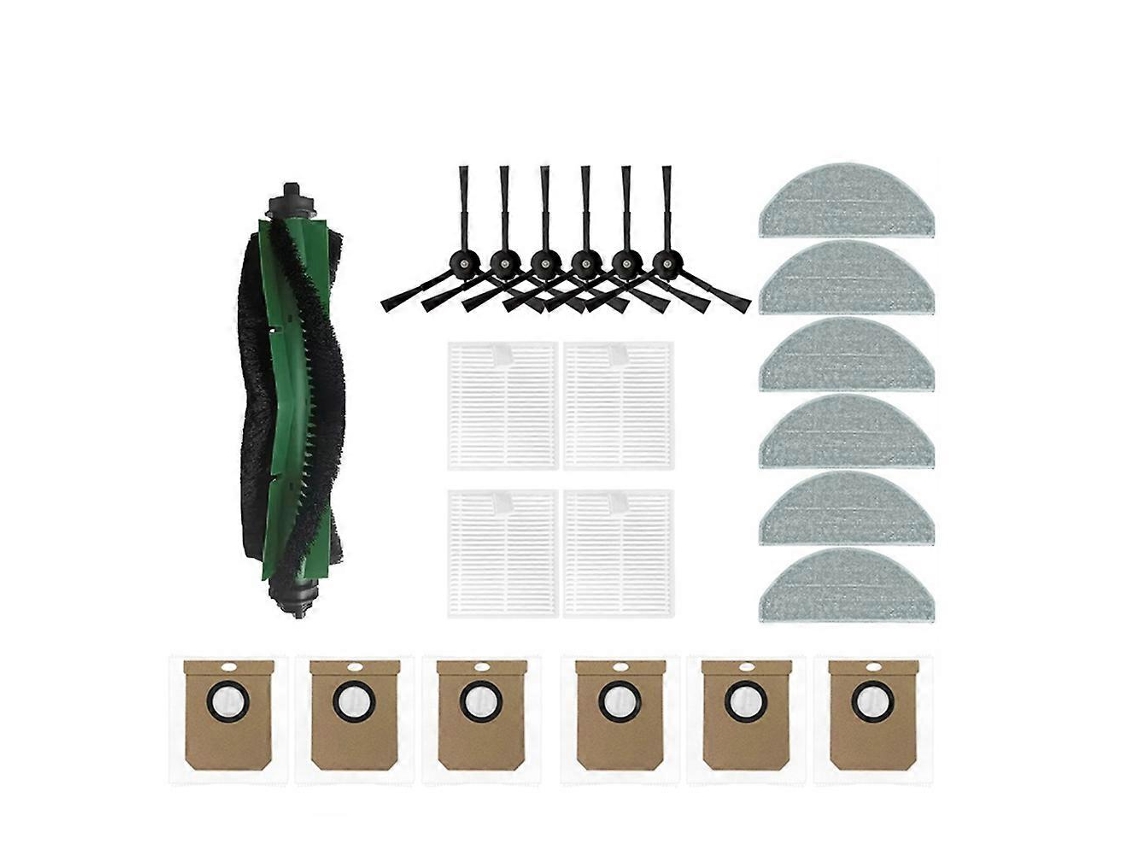 Escova Lateral Com Rolo, Filtro Hepa, Saco De Pó Para Esfregão Cecotec Conga 8490 Ultimate Ultra Power, Peças De Reposição E Acessórios Para Uso_ozo