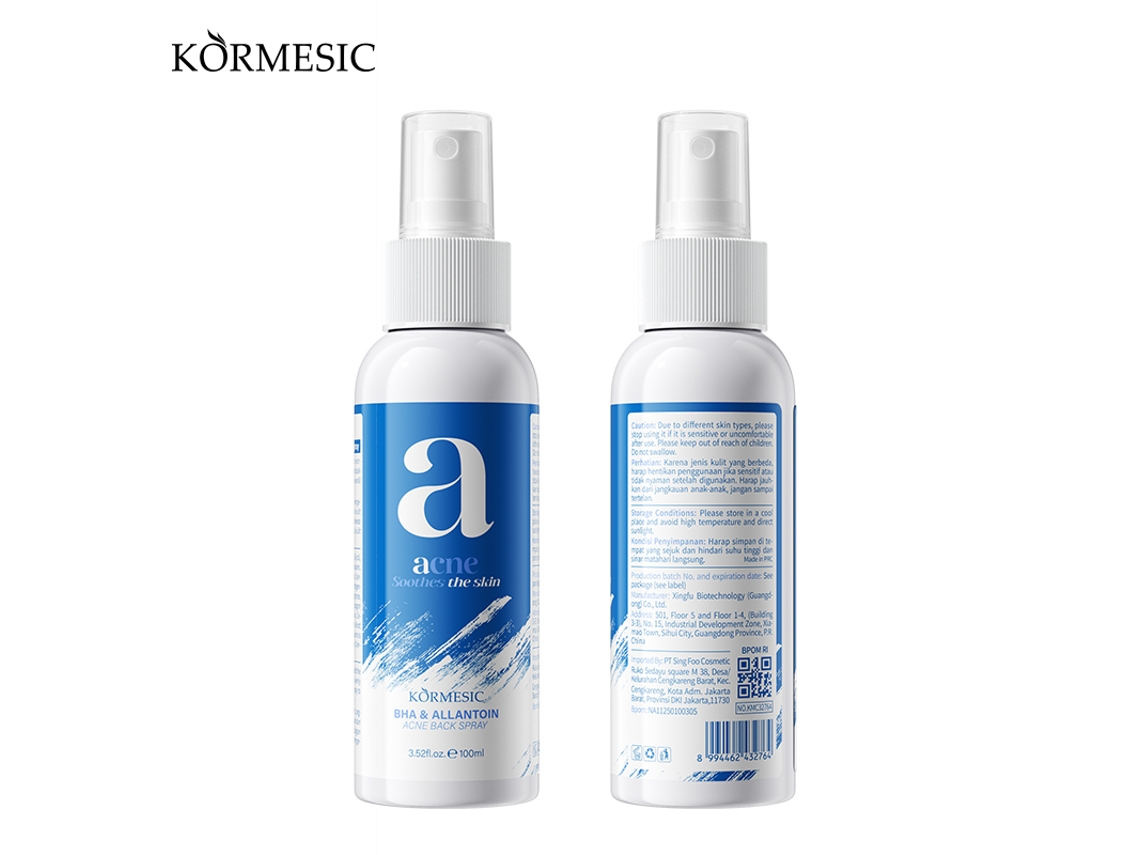 Spray LAXISCREED para Torso com Bha e Alantoína, 100ml
