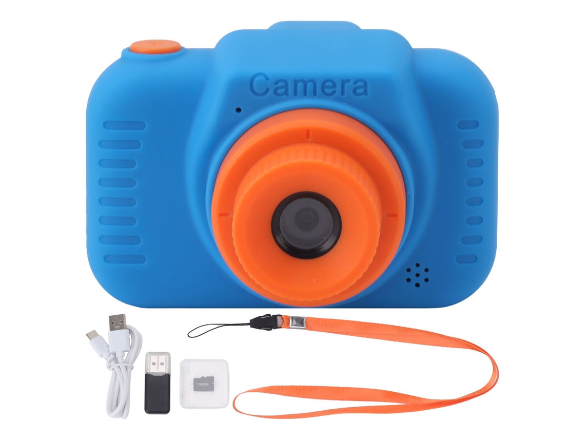 Laxiscreed Câmara Infantil Com Duas Lentes Hd Para Fotos E Vídeos De Alta Qualidade