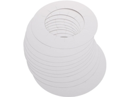 Embalagem Com 3 Embalagens (30 Unidades) De Papel Branco