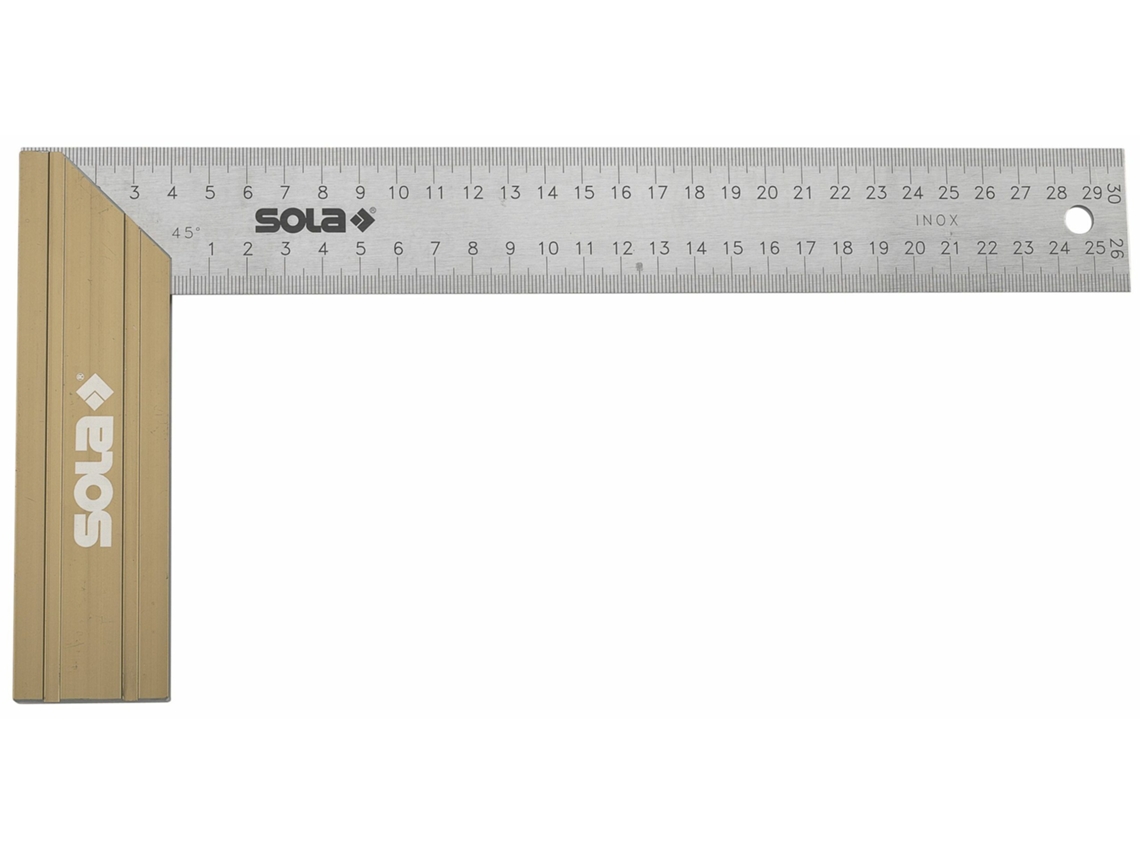 Esquadro De Carpinteiro SOLA-Srb400-Srb (400 X 170 Mm)
