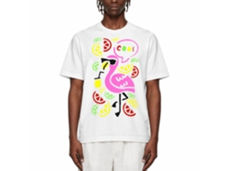 Camiseta infantil e adulta Rockinstone Cool Flamingo Stencil Silly Things com design exclusivo e exclusivo.