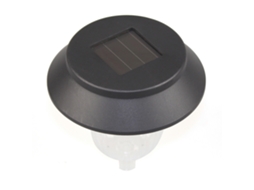 10 Luminárias Solares Jardim Led Branco Quente