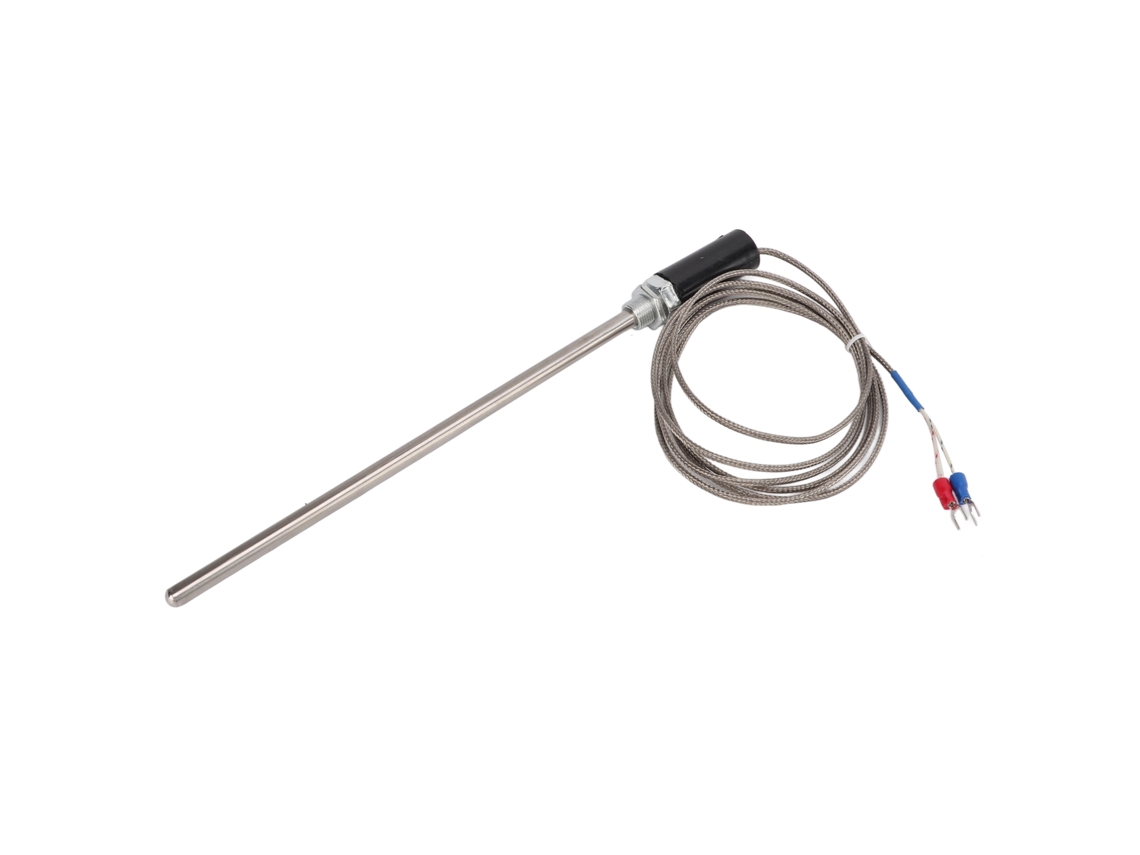Sensor De Temperatura Tipo K Termopar Sonda Acero Inoxidable 2m