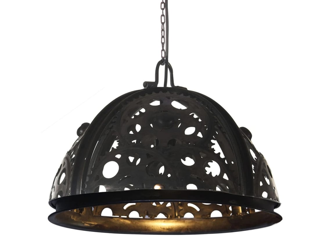 Vidaxl Candeeiro De Teto Industrial C/ Design De Roldanas 45 Cm E27