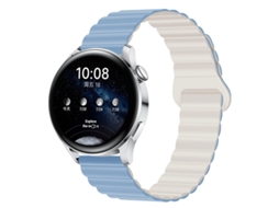 Bracelete Para Garmin Vívomove Hr/3/style/luxe/sport/trend (20mm) Luz Azul-estrela Cuich