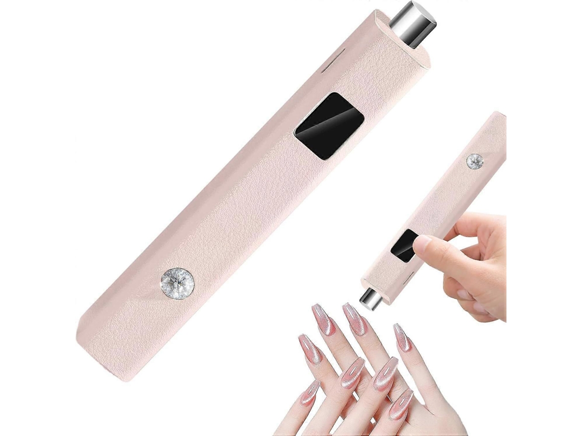 Esmalte de Unhas em Gel Lâmpada Ímã 5,87 Polegadas para Manicure, Recarregável com Luz Uv, Mão GOKOCO