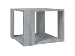 Mesa de centro MAISON EXCLUSIVE em madeira Sonoma Cinza (40x40x30 cm)