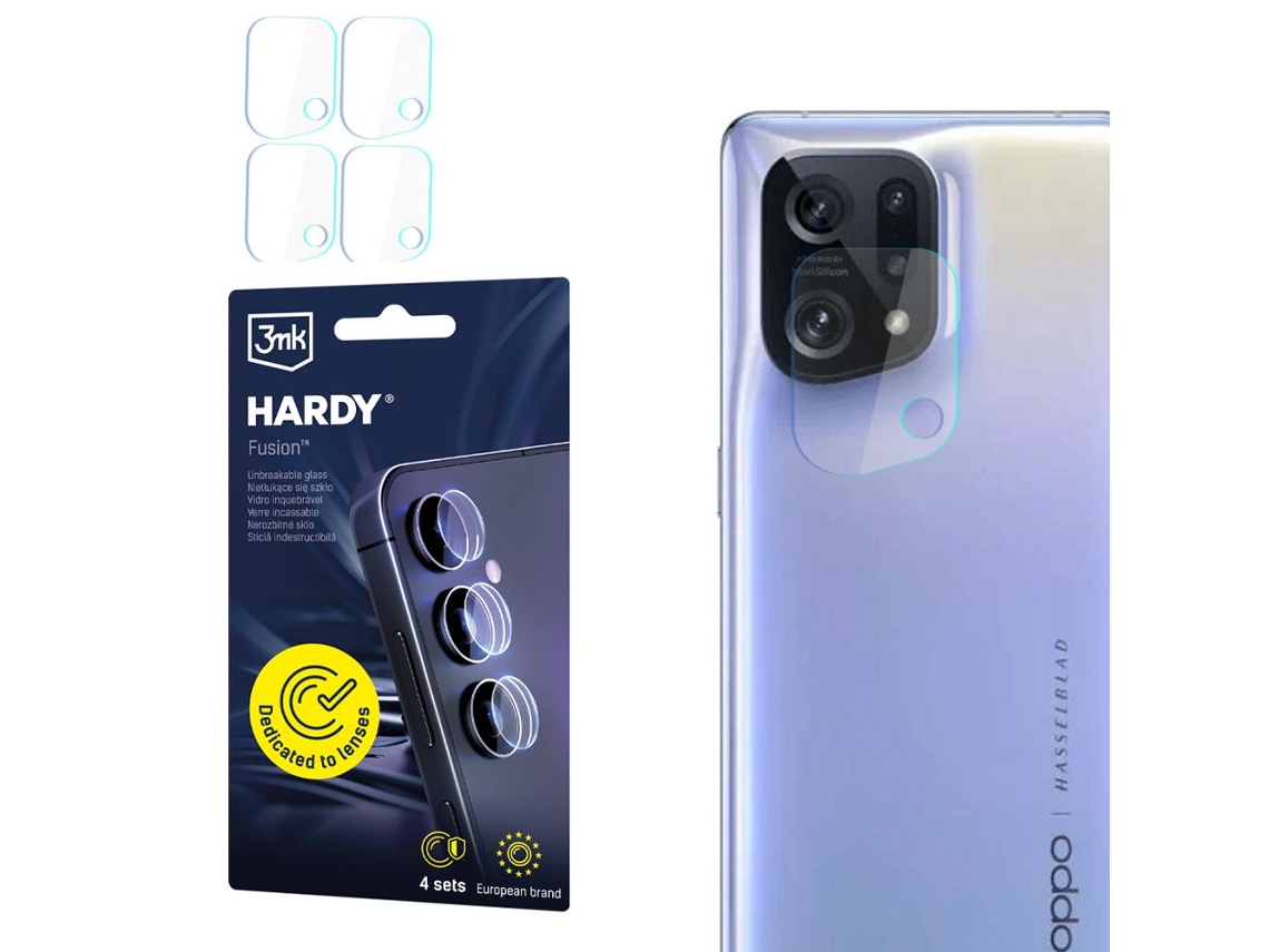 Película De Ecrã Oppo Find X5 3mk Hardy Fusion Lens Protection