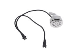 Bocal de Ar com Bolhas e Luz RGB de 6 Aberturas para Banheira Spa Plástico S/MARCA