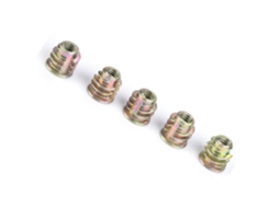 Conjunto De Fixadores Para Móveis Com Porcas Sextavadas Liga Zinco M4*8 Tampa 50 Peças