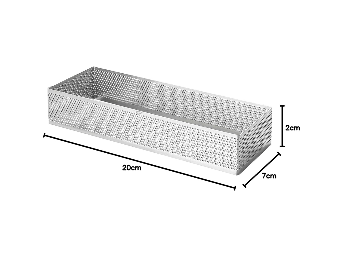 Molde Perfurado Retangular LACOR