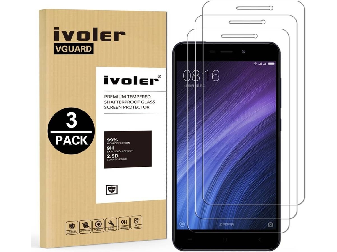 Película De Ecrã Para Xiaomi Redmi 4a Elysve