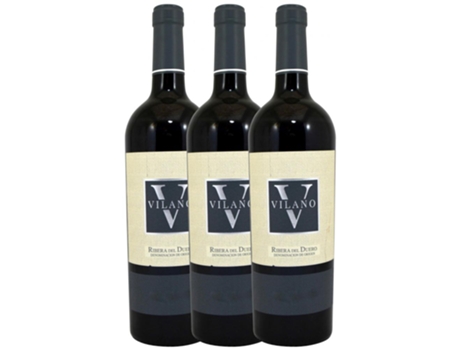 Vinho VIÑA VILANO Viña Vilano Tempranillo Ribera Del Duero Crianza (0.75 L - 3 unidades)