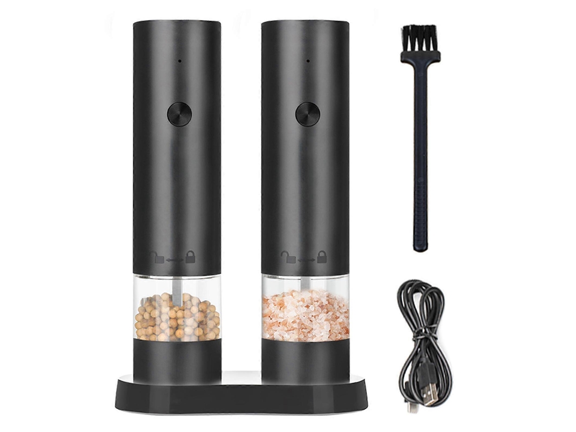 Moedor De Pimenta Elétrico Recarregável Para Cozinha Doméstica, Ferramenta Profissional Para Moer Especiarias, Moedor Multiuso Brilvibera