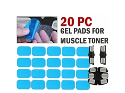 Lurelia Estimulador Ems, Almofadas De Gel De Substituição Para Tonificador Muscular Fcc, Estimulador Abdominal, Máquina Ems De Tonificação