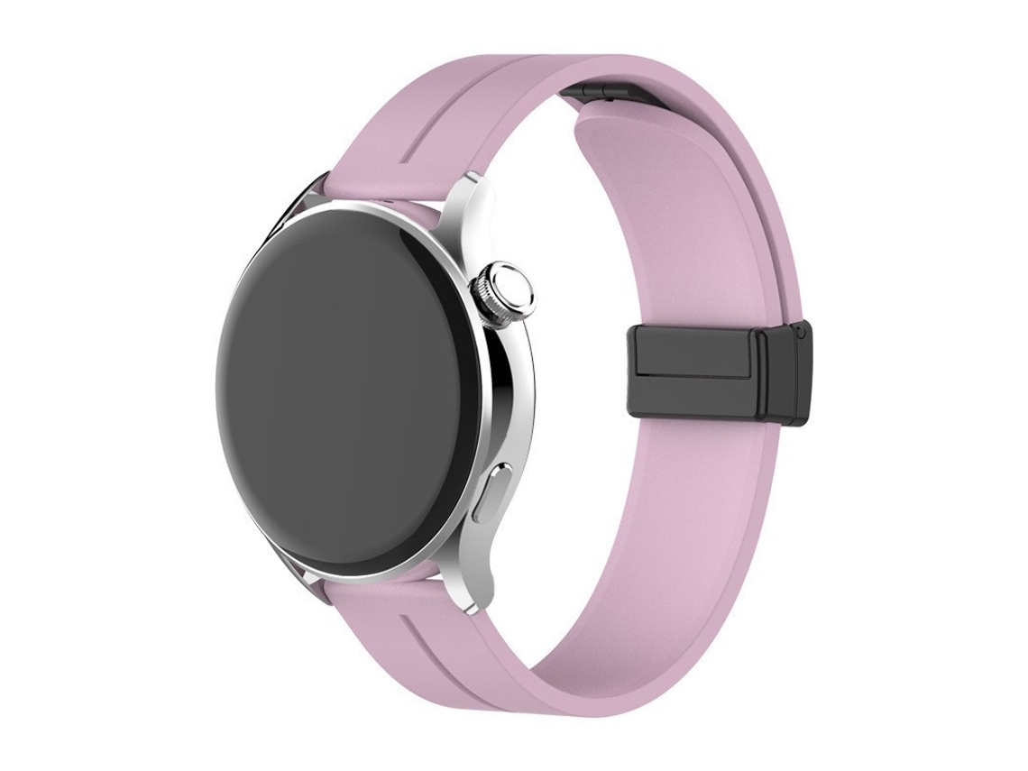 Bracelete Para Garmin Vívoactive 4 (22mm) Roxo Claro Cuich