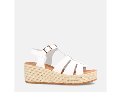 Sandálias De Mulher Marila Shoes Hasuncion Pele Branco (36)