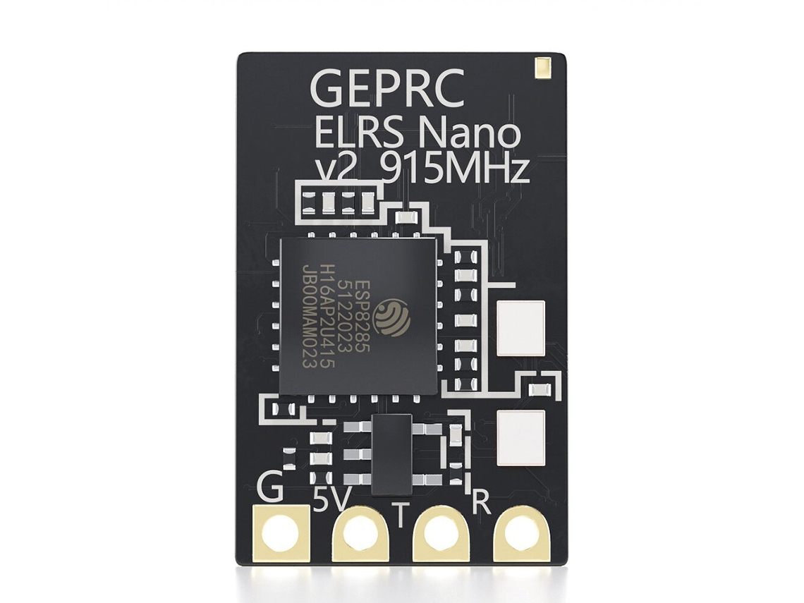 Receptor Rc 915mhzgeprc Elrs Nano 915mhz V2 de Código Aberto com Tcxo de Longo Alcance para Drones de Corrida Fpv MDUG