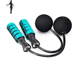 Corda De Pular, Corda De Pular Com Peso Para Fitness, Corda De Pular Para Treinamento Azul Aquaforge