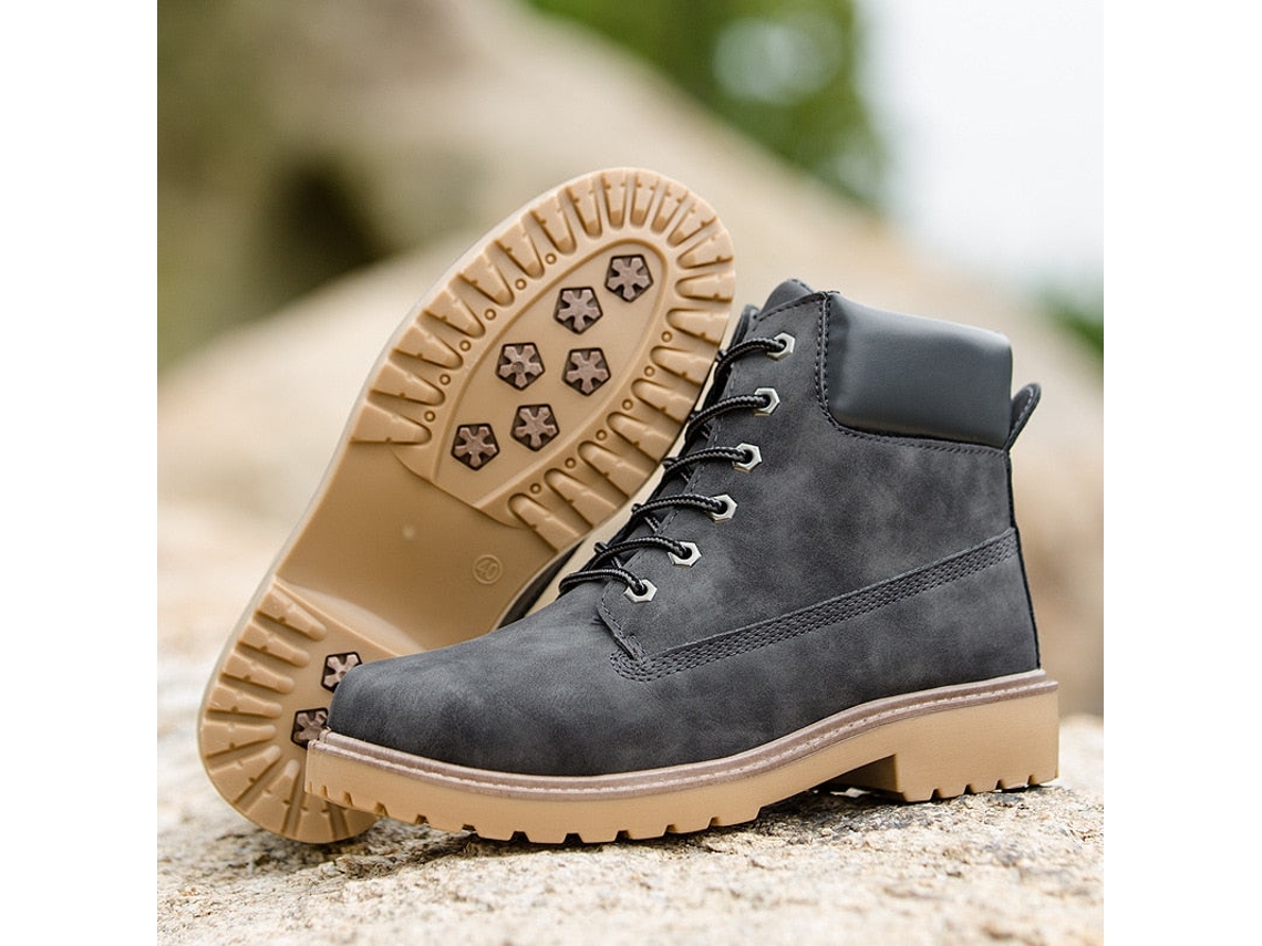 Bota de sales borracha de amarrar