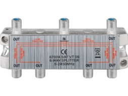 Distribuidor Sat, 6 Vias